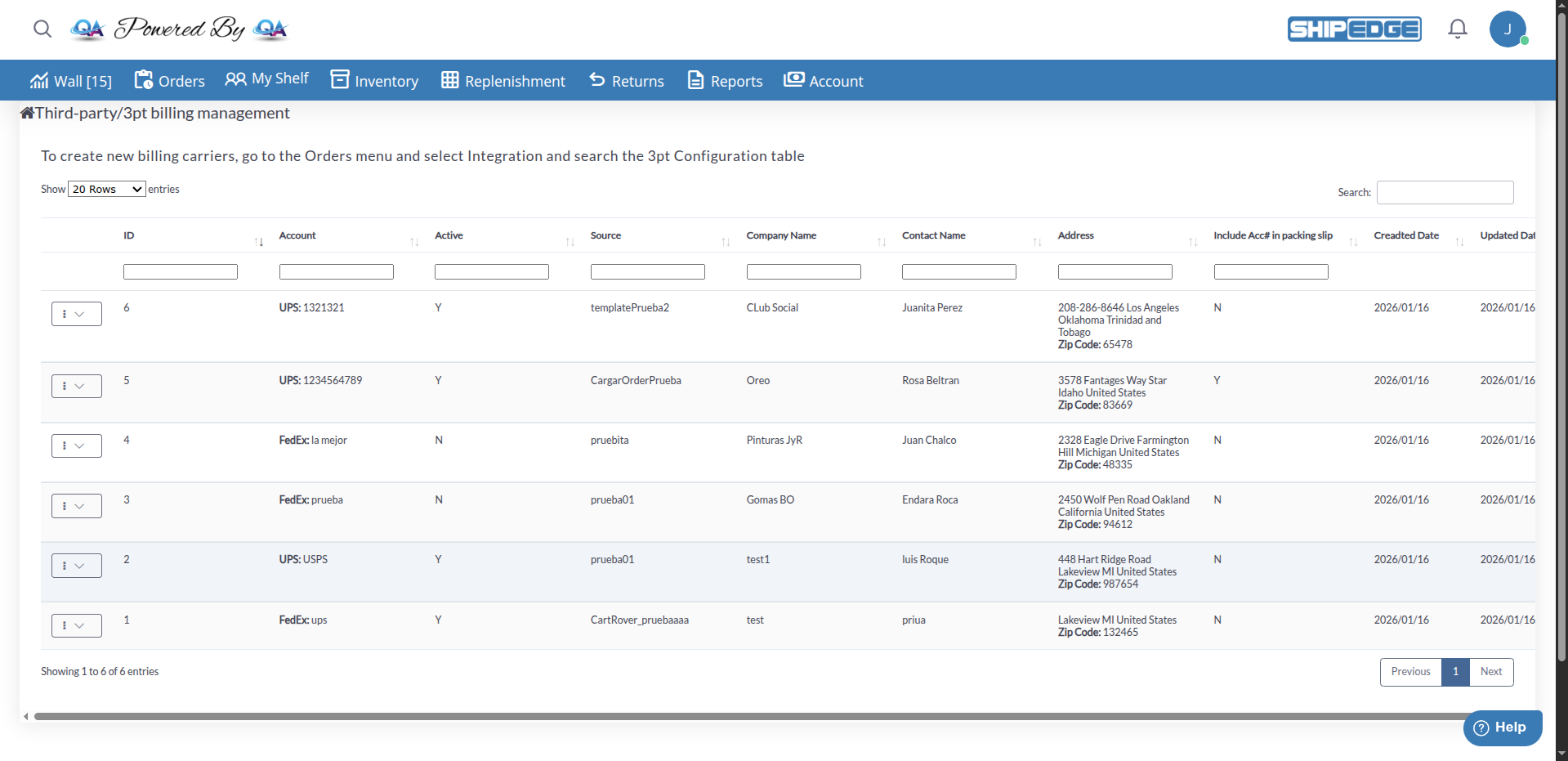 3PL Carrier Management Overview